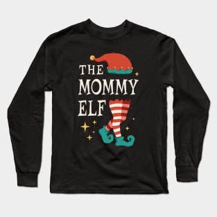 Mom christmas shirts - Mommy elf christmas Long Sleeve T-Shirt